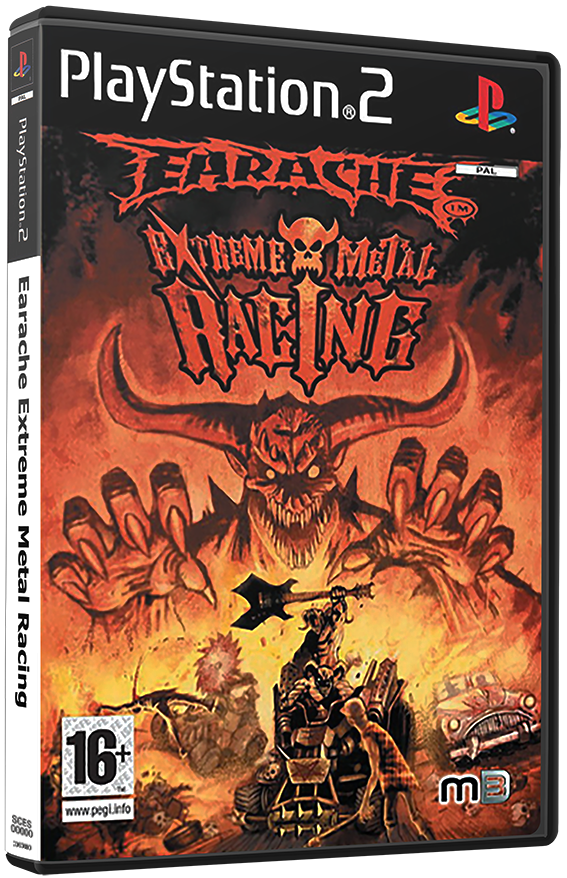 แผ่นเกมส์ PS2 : Earache Extreme Metal Racing
