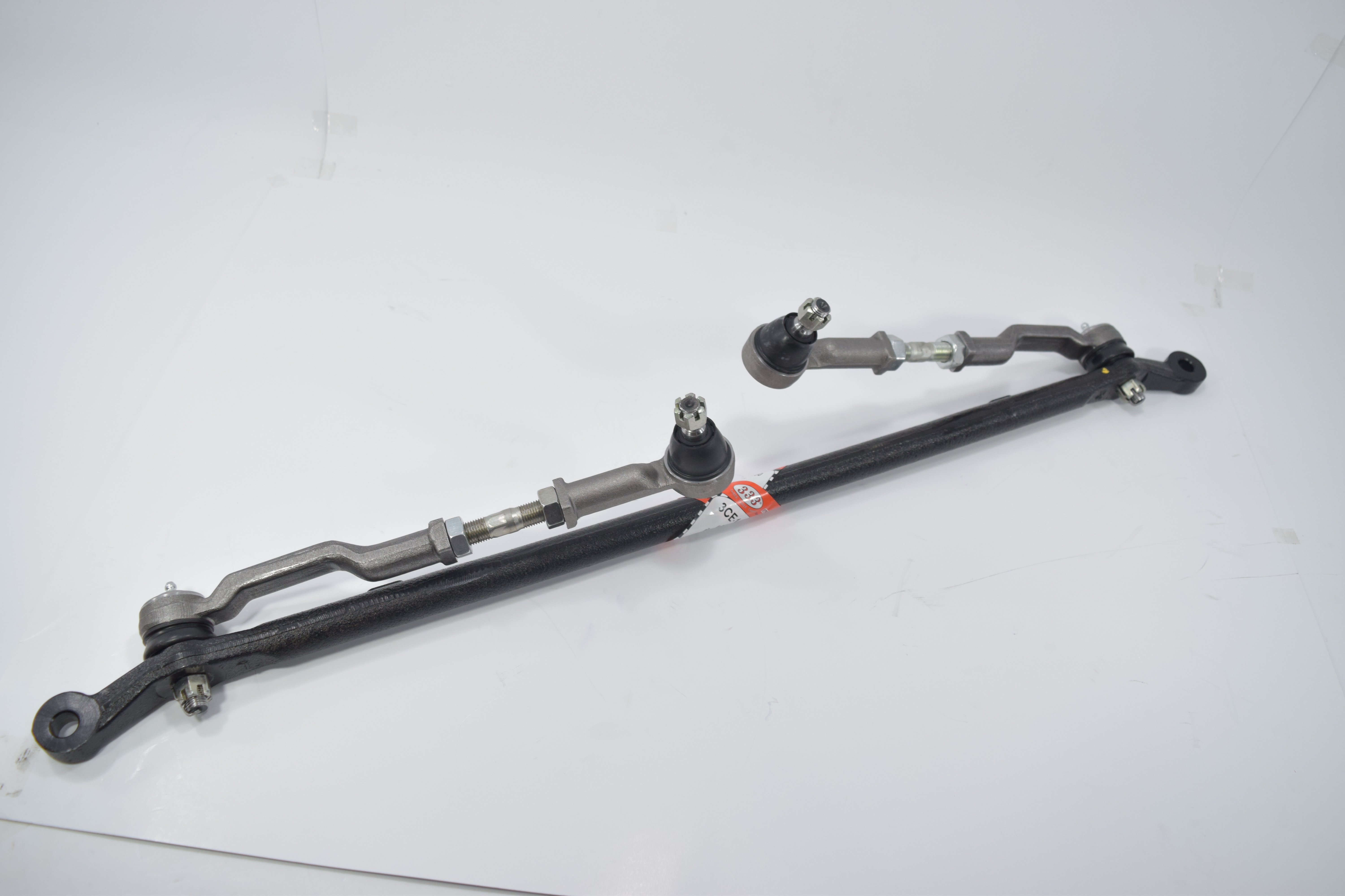 (ประกัน 6 เดือน) คันส่งกลางยกชุด MAZDA / FORD B2200 / MAGNUM (ไม่มีขาไก่) / มาสด้า / ฟอร์ด ปี 84-87 / 3CE-1520 / พวงมาลัยขวา (CENTER LINK, ROD END) ยี่ห้อ 333 (ยกชุด)