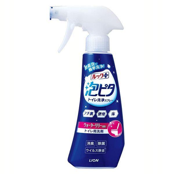 โฟมทำความสะอาดห้องน้ำ LOOK Plus Awa-Pita Toilet Cleaning Spray สีชมพู กลิ่น Water Lily