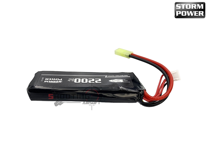แบตลิโพ Storm Power 25C 2200mAh 11.1V