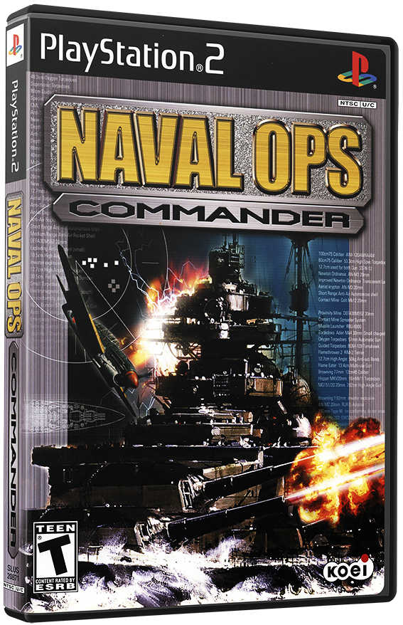 แผ่นเกมส์ PS2 : Naval Ops - Commander