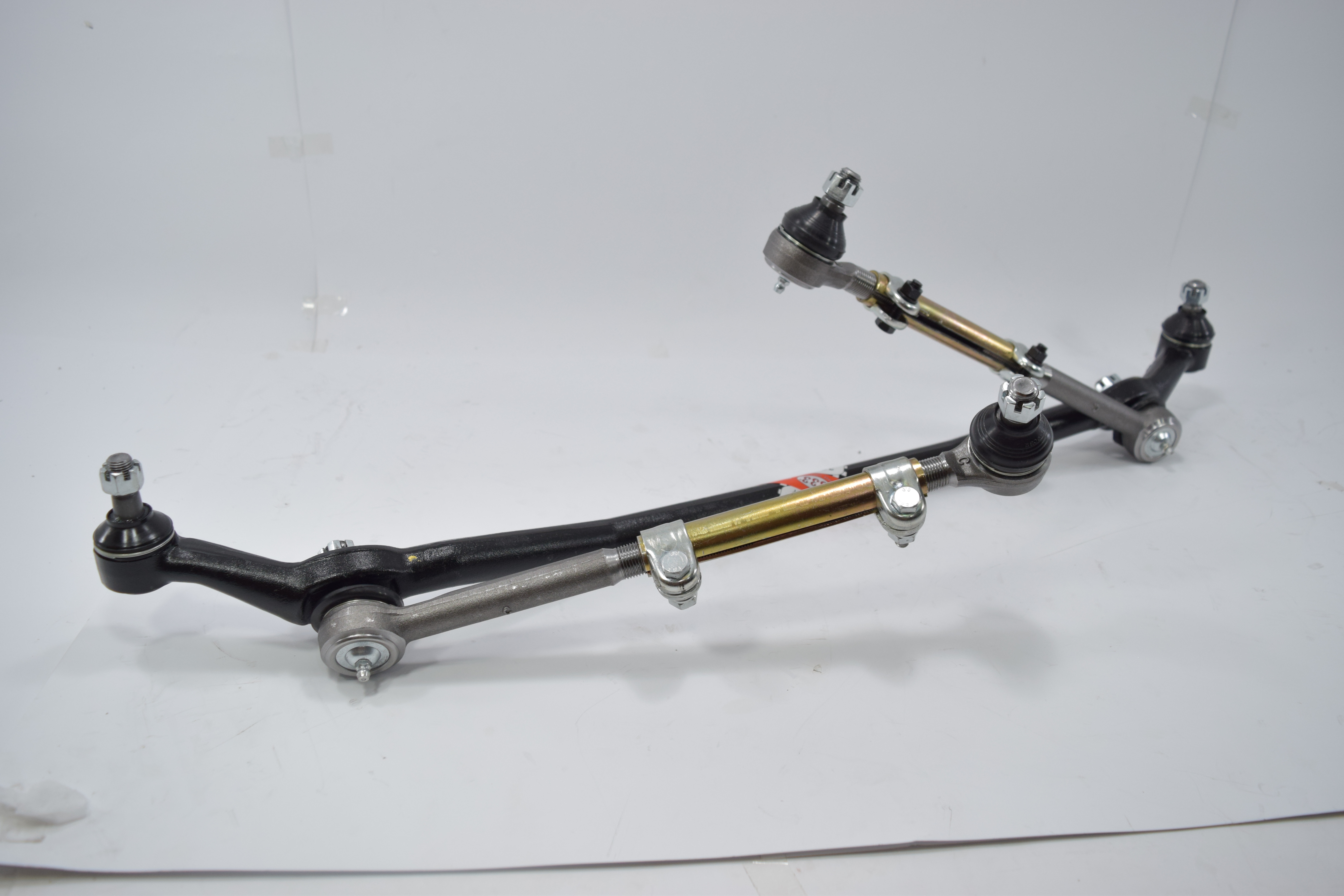 (ประกัน 6 เดือน) คันส่งกลางยกชุด TOYOTA TIGER 2WD / LN147, LN145, LN15#, TIGER 2WD / ขากลม / โตโยต้า ไทเกอร์ ตัวเตี้ย / 3CE-3621 / พวงมาลัยขวา (CENTER LINK, ROD END) ยี่ห้อ 333 (ยกชุด)