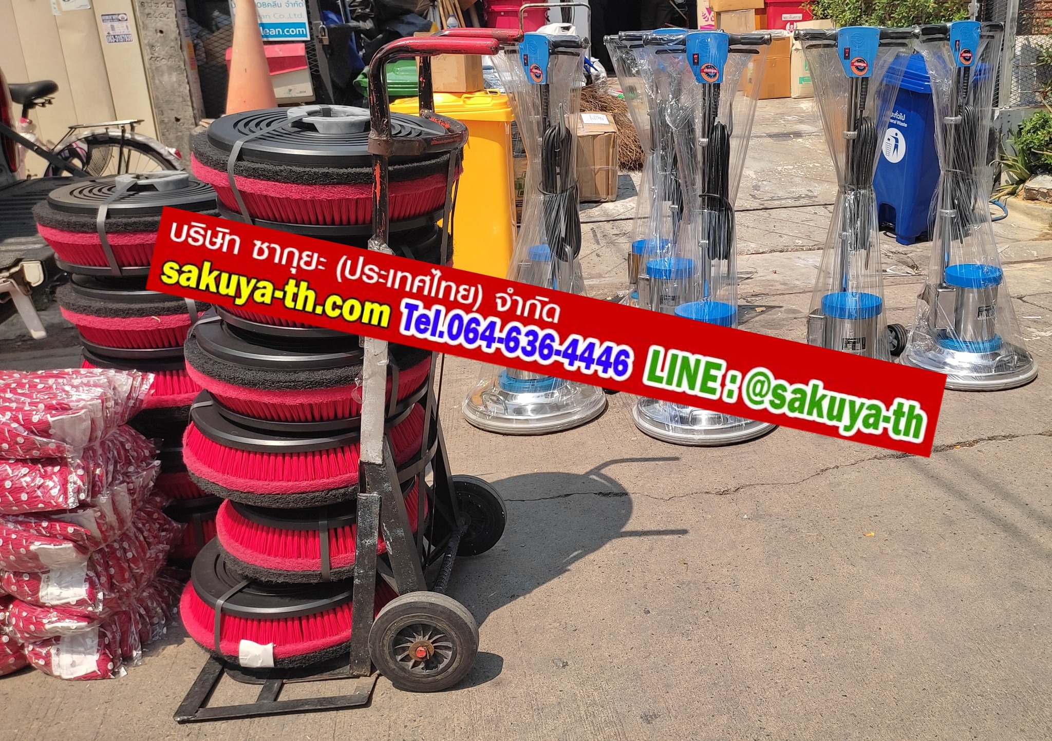 เครื่องขัดพื้น Champion 175 รอบ ขนาด 16 นิ้ว