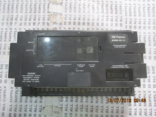 PLC " GE FANUC " MODEL : IC692MDR541C