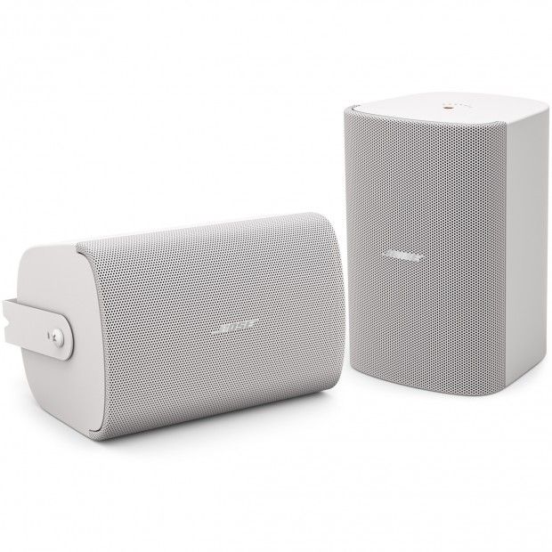 Bose FreeSpace FS4SE ลำโพงติดผนัง 4.5 นิ้ว 8 โอห์มและ 70 100V (สีขาว)