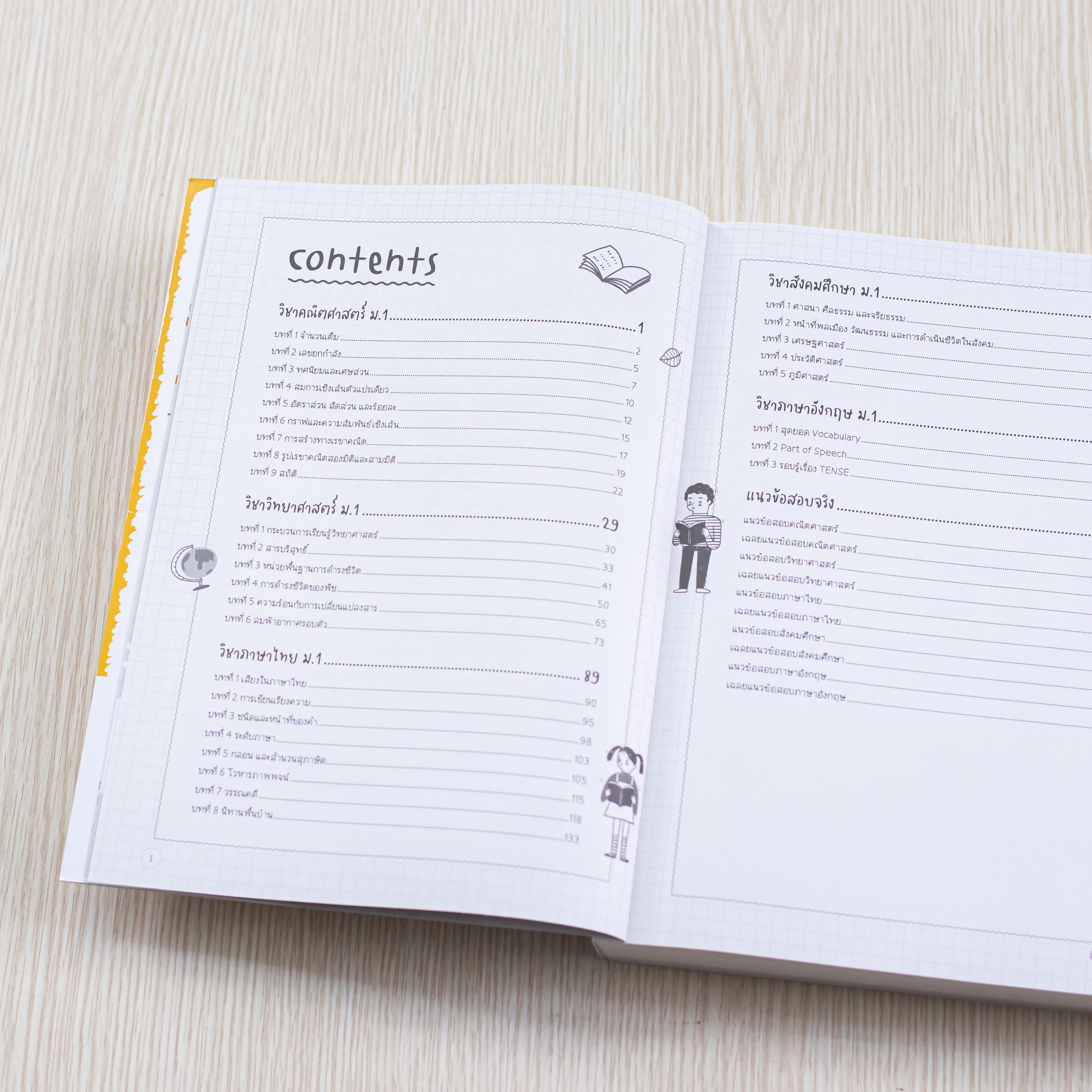 Infopress (อินโฟเพรส) สรุปเข้มเนื้อหา + ข้อสอบ ม.1 ครบ 5 วิชาหลัก มั่นใจเต็ม 100 - 72868
