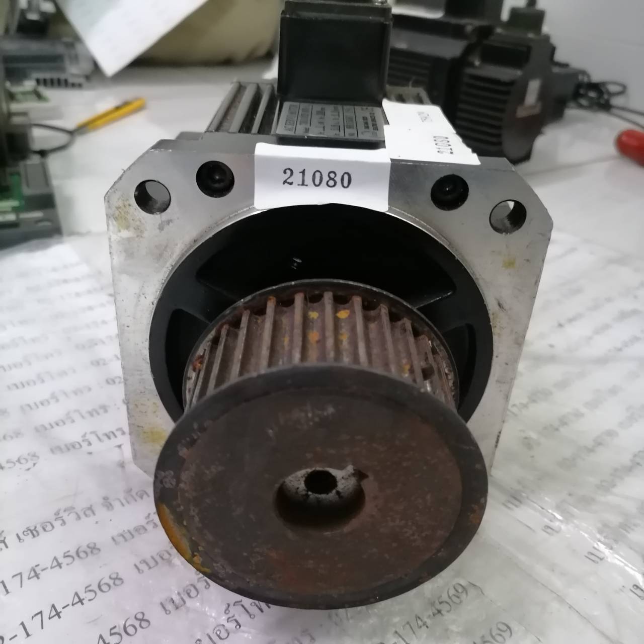 SERVO MOTOR " TECO " MODEL : TSB13102B-3NTA-1