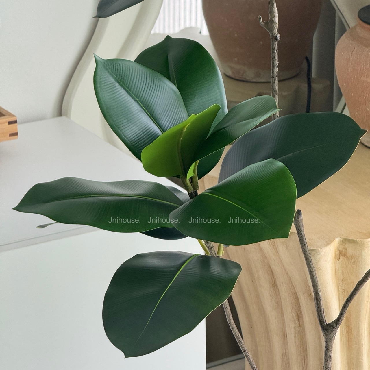 [พร้อมส่ง] Jnihouse : ต้นยางอินเดียประดิษฐ์ ขนาดสูง 110 cm (Tree)