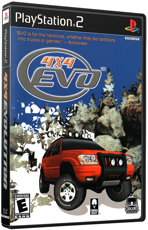 แผ่นเกมส์ PS2 : 4x4 Evolution