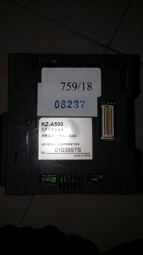 PLC " KEYENCE " MODEL : KZ-A500