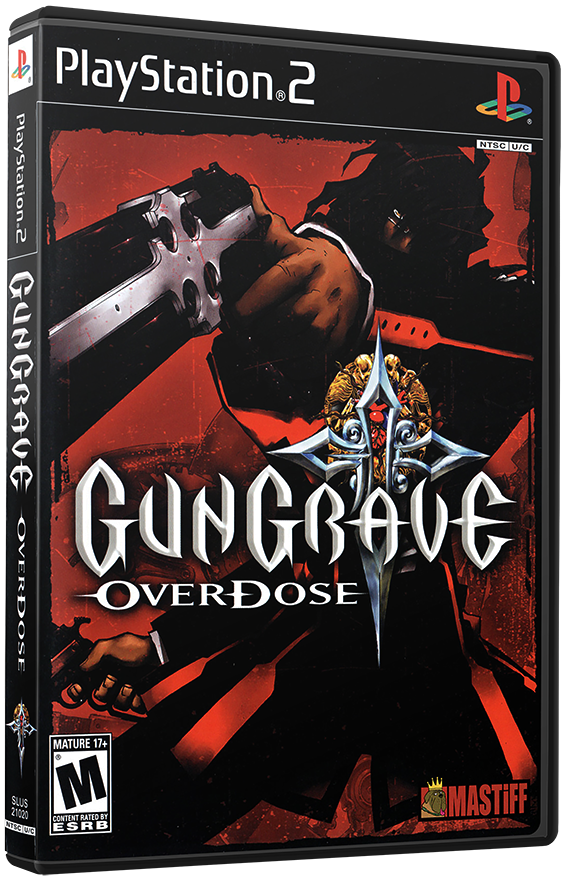 แผ่นเกมส์ PS2 : Gungrave - Overdose