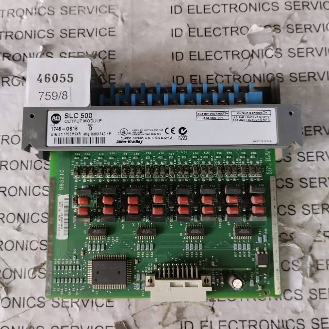 PLC " ALLEN-BRADLEY " MODEL : 1746-OB16