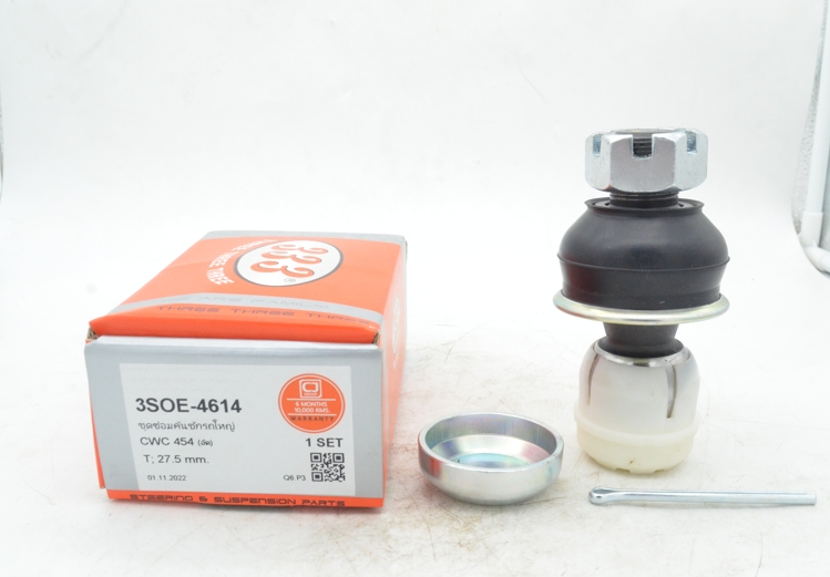 ชุดซ่อม ลูกหมาก คันชัก NISSAN CWC454| นิสสัน ขนาด เตเปอร์แกน 27.5 มิล เบอร์ แท้ / 3SOE - 4614 ยี่ห้อ 333 (ประกัน 6 เดือน)