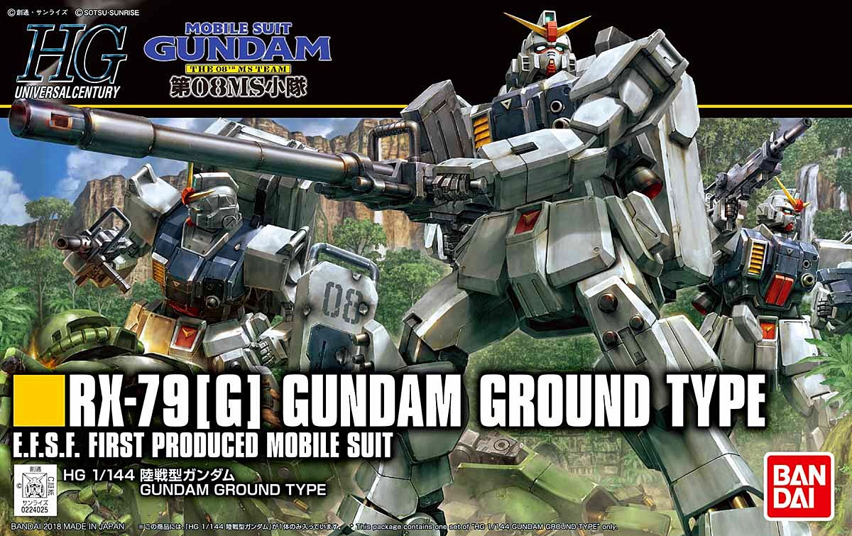 HG 1/144 RX-79 [G] GUNDAM GROUND TYPE