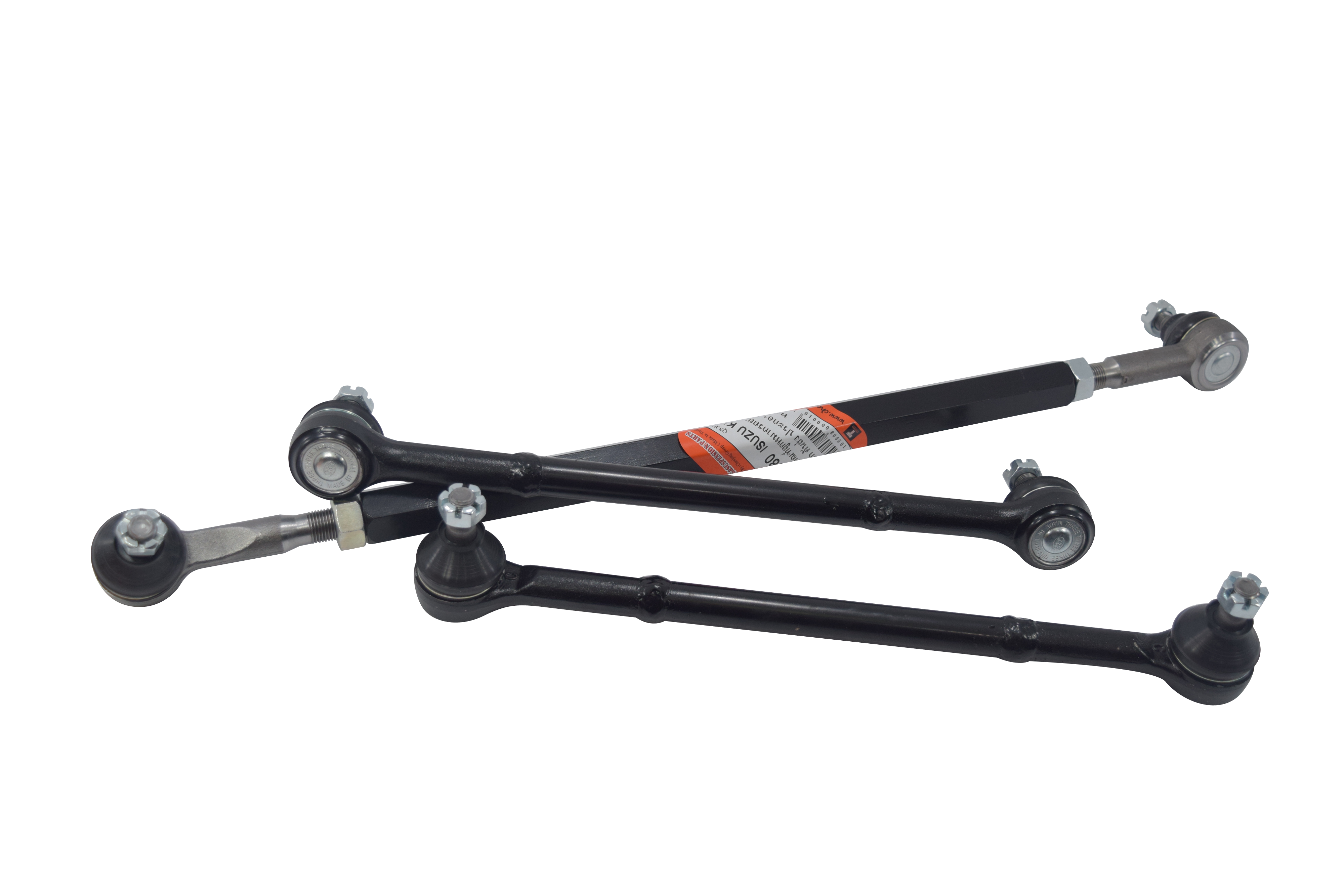 (ประกัน 6 เดือน) คันส่งกลางยกชุด ISUZU FASTER KBD, KB20 อีซูซุ / เคบีดี / 3CE-5080 / พวงมาลัยขวา / (CENTER LINK, ROD END) ยี่ห้อ 333 (ยกชุด)