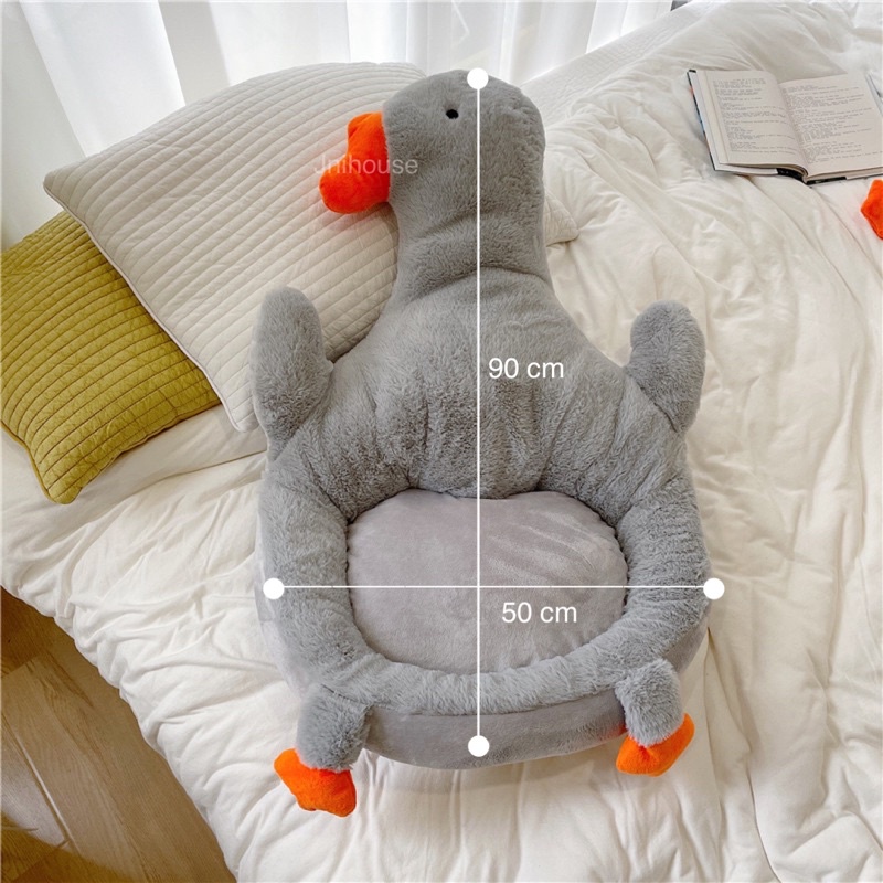 [พร้อมส่ง] Jnihouse : Goose Seat Cushion เบาะรองนั่งน้องห่าน