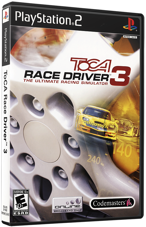 แผ่นเกมส์ PS2 : TOCA Race Driver 3