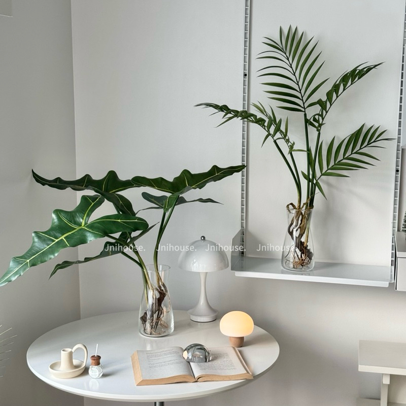 [พร้อมส่ง] Jnihouse : กิ่งไม้ประดิษฐ์ อโลคาเซีย ซาเรียน (หูช้าง)(Tree)