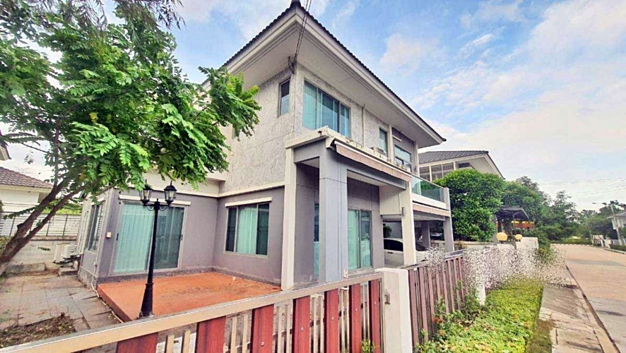 ให้เช่าบ้านเดี่ยวโครงการ เพอร์เฟค เพลส พระราม 9-กรุงเทพกรีฑา 2 ชั้น พร้อมเฟอร์ครบ (N.1447)