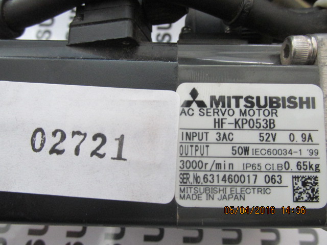 HF-KP053B SERVO MOTOR "MITSUBISHI"