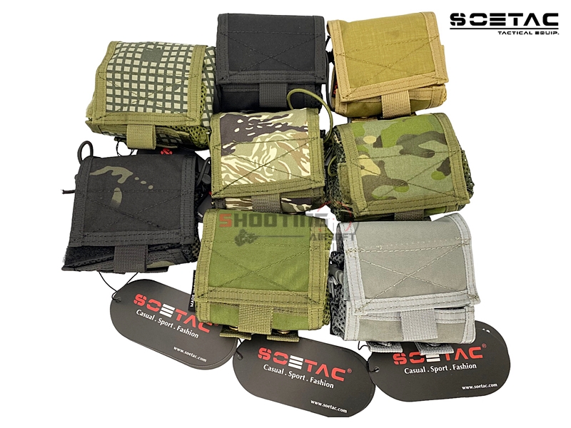 ถุงทิ้งแม็กกาซีน แบบพับได้ รุ่นตาข่าย Soetac