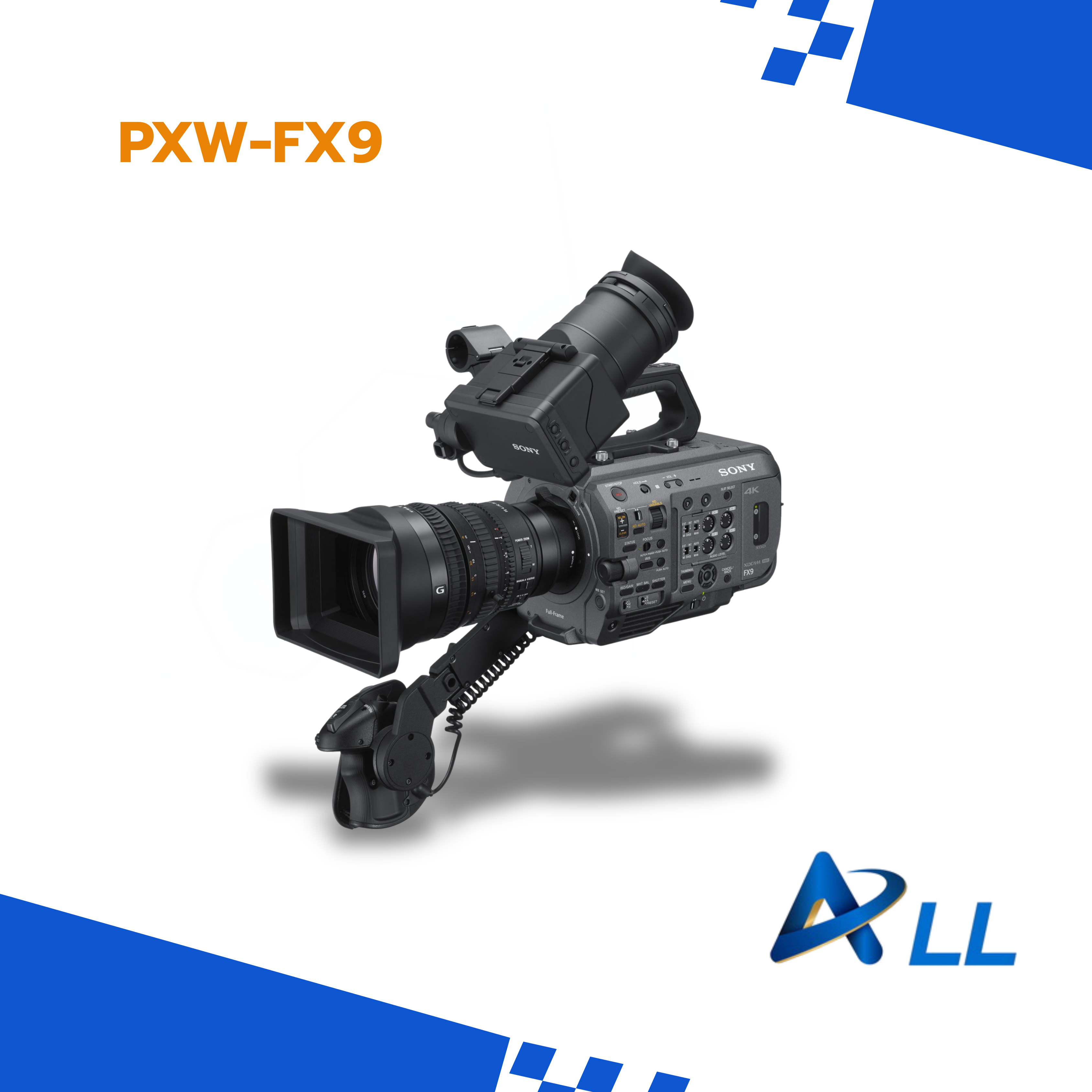 PXW-FX9 SONY full-frame 6K sensor camera with Fast Hybrid
