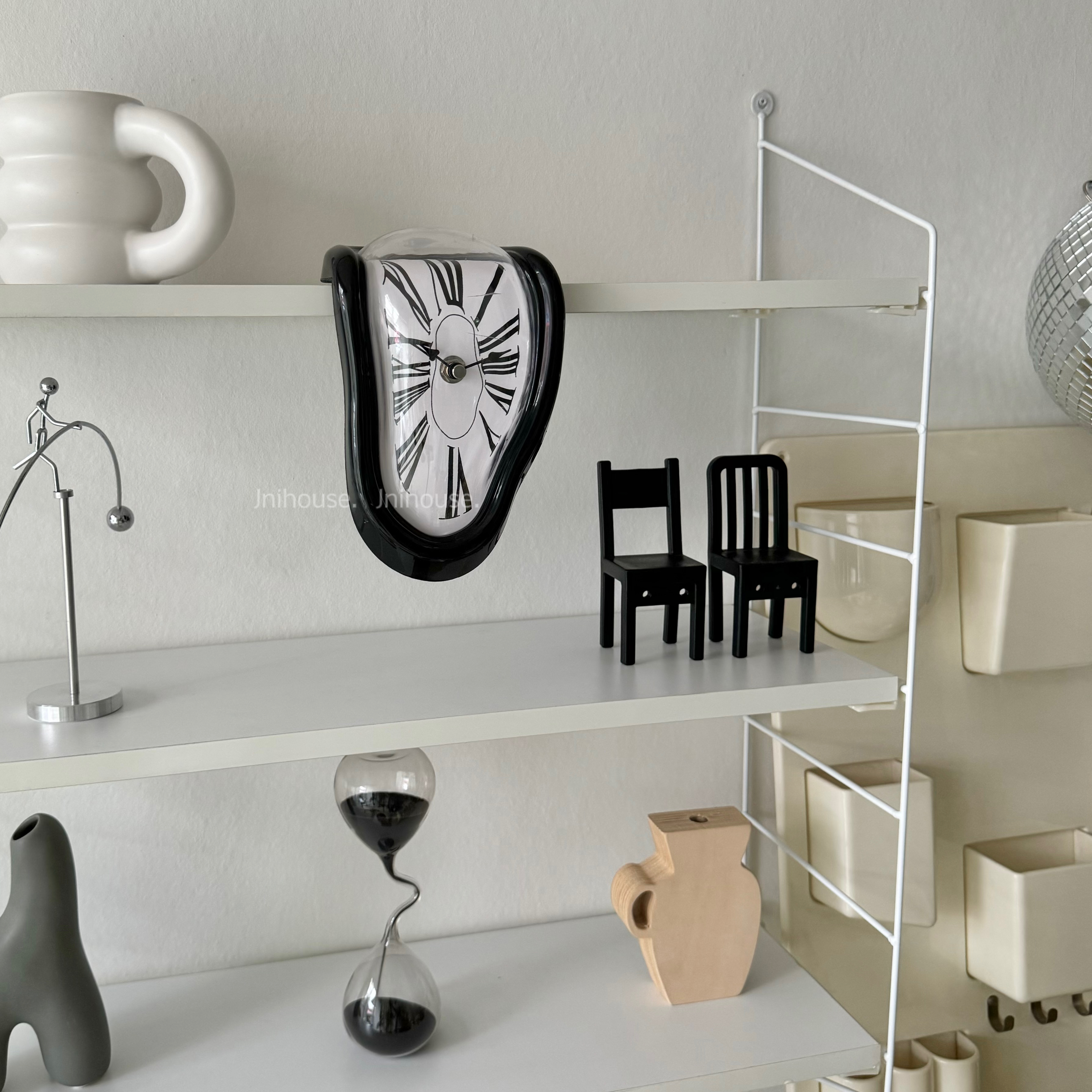 [พร้อมส่ง] Jnihouse : นาฬิกาละลาย Melting Clock (มี 4 สีให้เลือก)