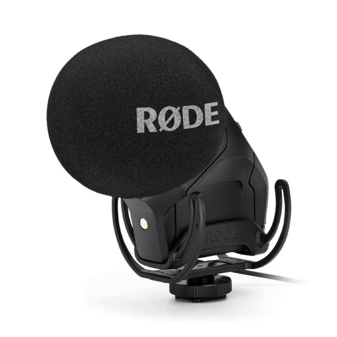 RODE Stereo VideoMic Pro Broadcast Recording Quality On-Camera Microphone