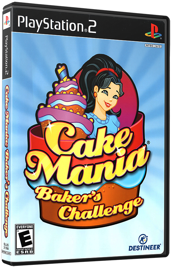 แผ่นเกมส์ PS2 : Cake Mania - Baker's Challenge