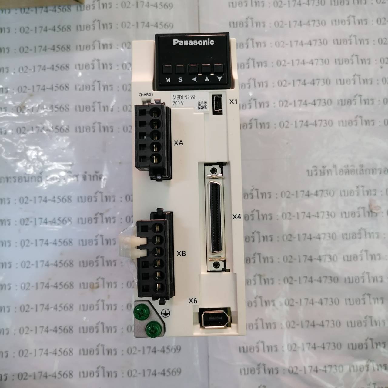 SERVO DRIVE " PANASONIC " MODEL : MBDLN25SE