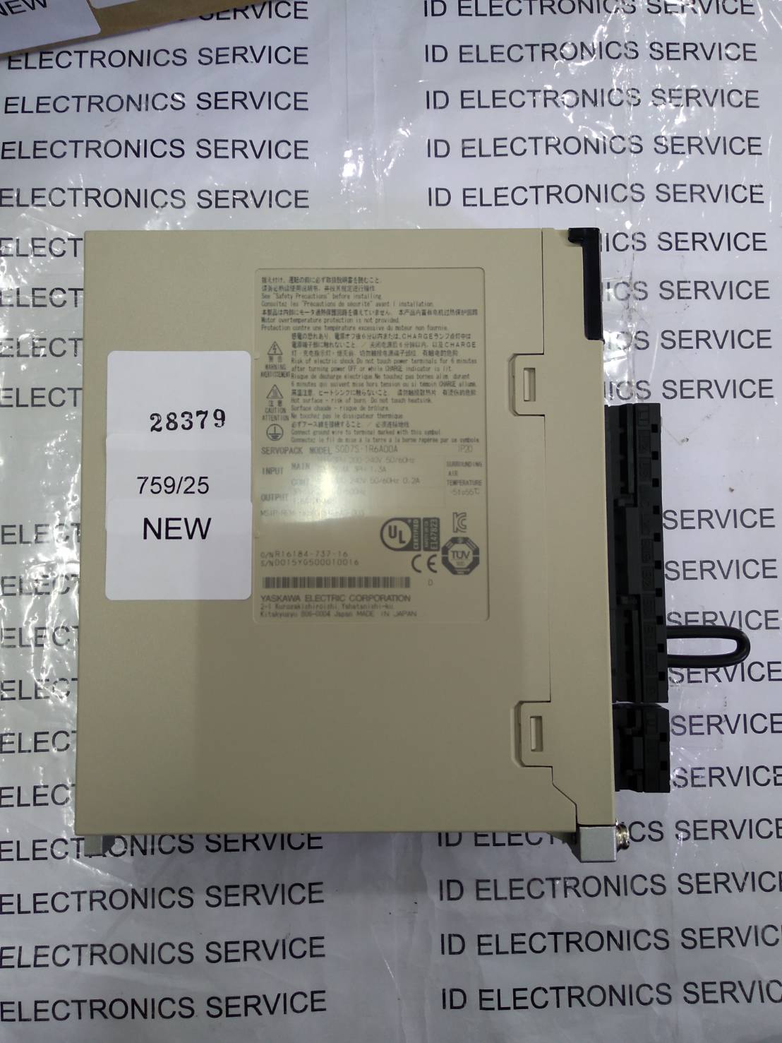 จำหน่าย SERVOPACK "YASKAWA" MODEL : SGD7S-1R6A00A