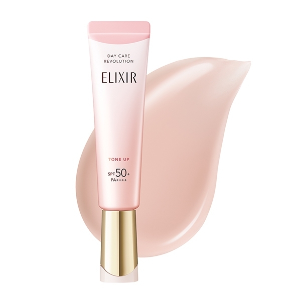 กันแดดโทนอัพ Elixir day care revolution tone up spf50+ PA++++ รางวัลที่ 1 ของ @cosme