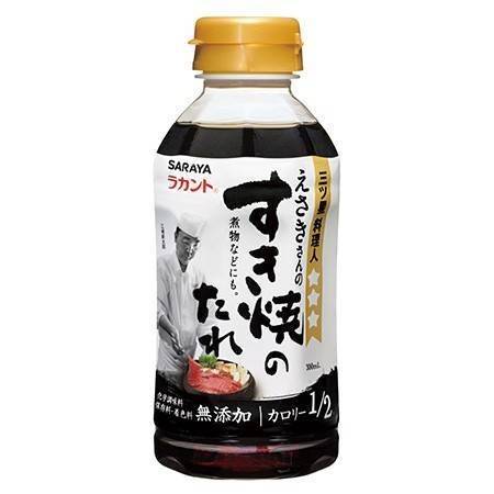ซอสสุกี้น้ำดำสำหรับคนรักสุขภาพ Saraya sukiyaki sauce 300 ml