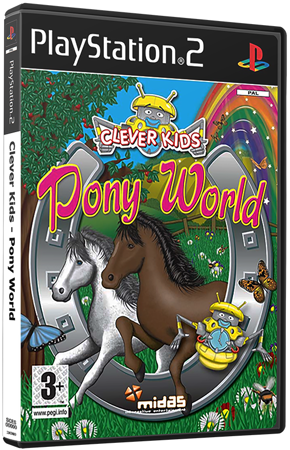 แผ่นเกมส์ PS2 : Clever Kids - Pony World
