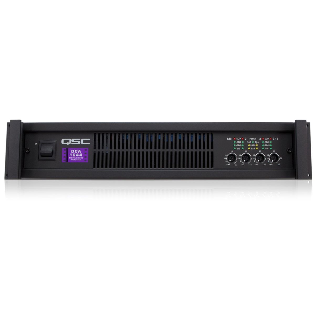 QSC DCA 1824 poweramp 4X170 วัตต์ 8 โอห์ม