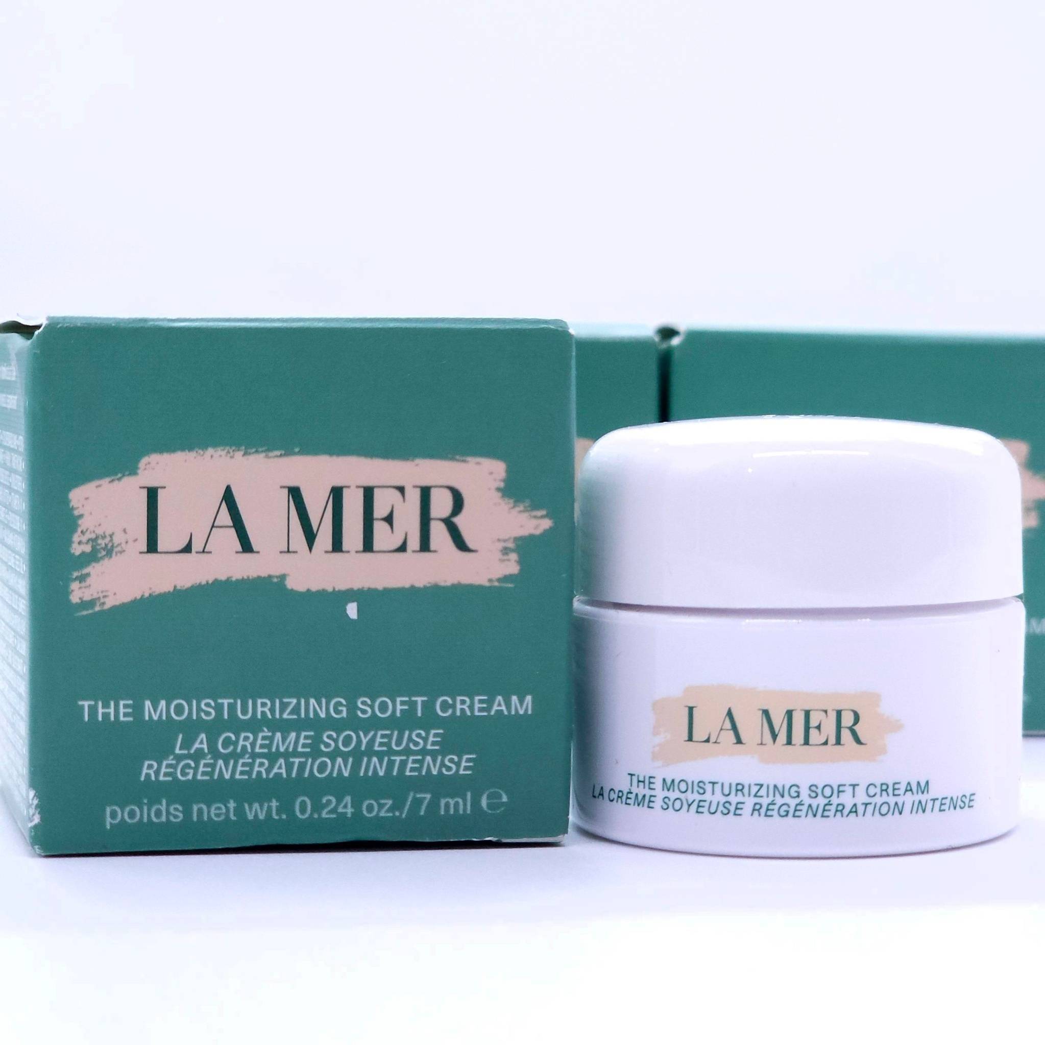 มอยส์เจอไรเซอร์สูตรบางเบาที่มอบความชุ่มชื้น จาก La Mer The Moisturizing Soft Cream 7ml