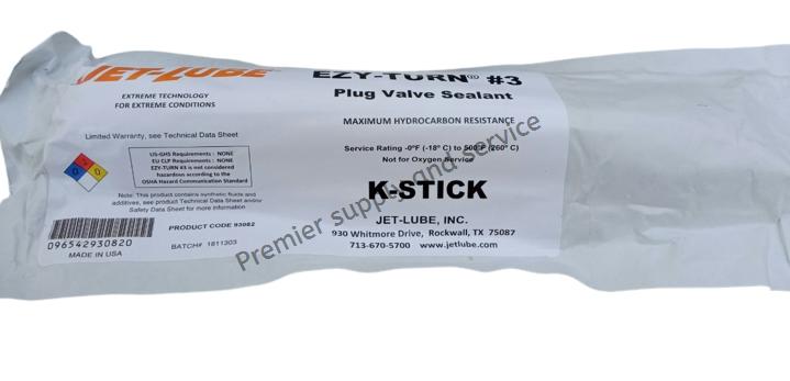Jet lube EZY-TURN® #3 VALVE SEALANT (Stick grade)