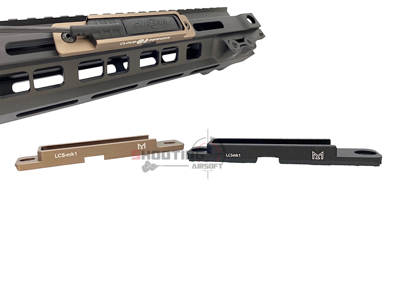 รางจับสวิตช์หางหนูไฟฉาย Mlok / Keymod (Cloud Defensive)