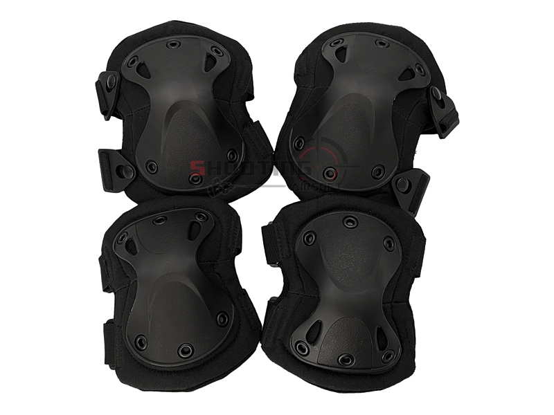 สนับเข่า-สนับศอก 9mm Tactical Xtak