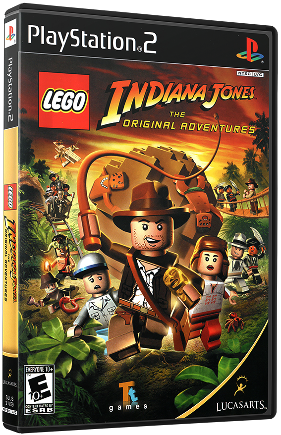 แผ่นเกมส์ PS2 : LEGO Indiana Jones - The Original Adventures
