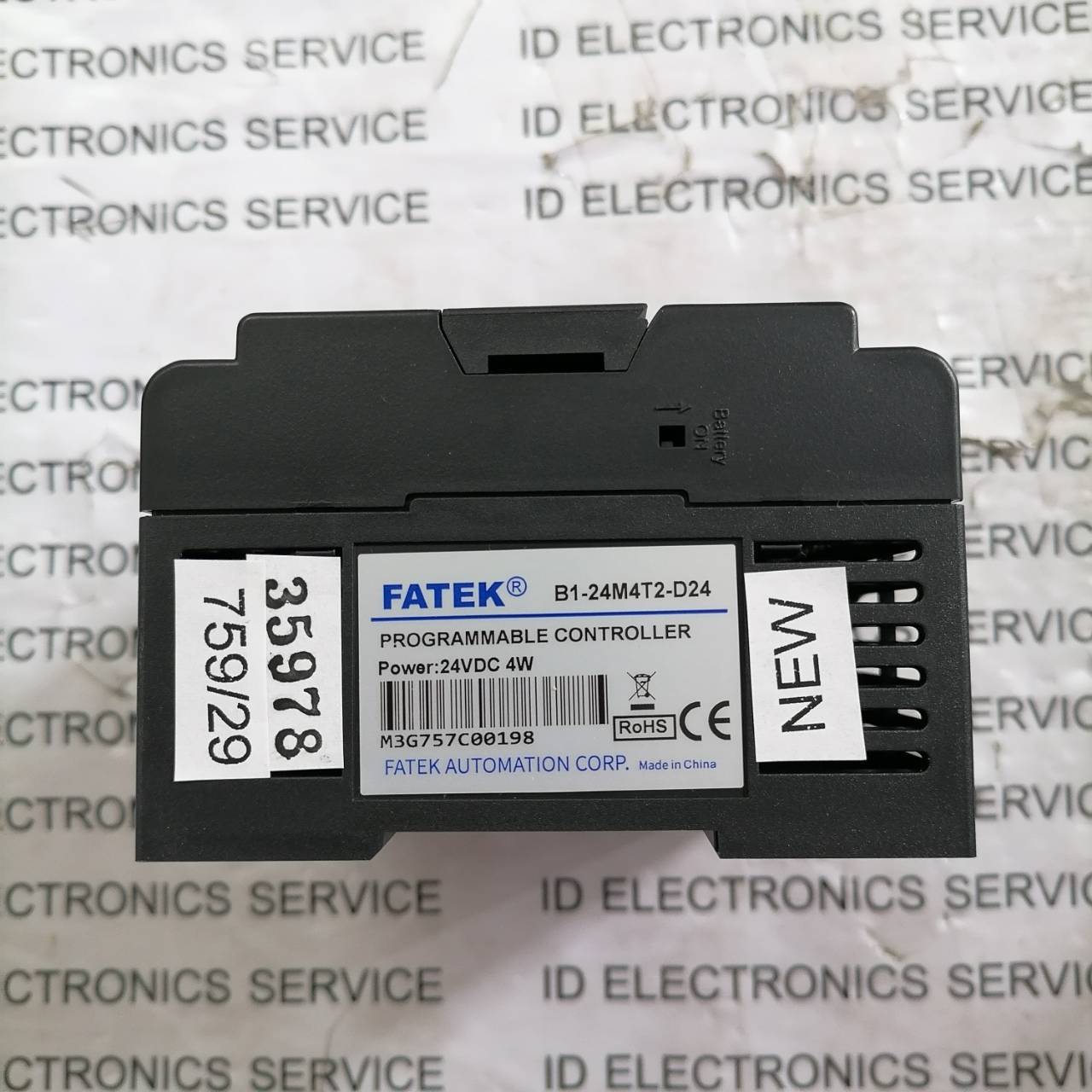 PLC " FATEK " MODEL : B1-24M4T2-D24