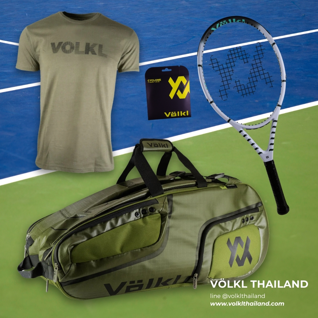 Volkl Combi Primo bag สี Army Green - กระเป๋าเทนนิสขนาดใหญ่ พร้อมฟีเจอร์ครบครัน