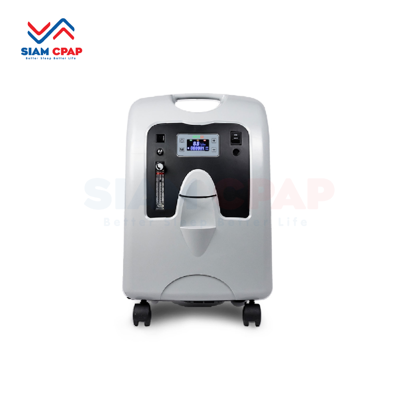 เครื่องผลิตออกซิเจน ขนาด 5 ลิตร Oxytek รุ่น OX-5A รุ่นเสียงเงียบ ประกันศูนย์ไทย 3 ปี