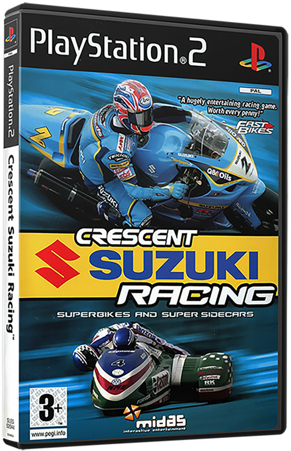 แผ่นเกมส์ PS2 : Crescent Suzuki Racing - Superbikes and Super Sidecars