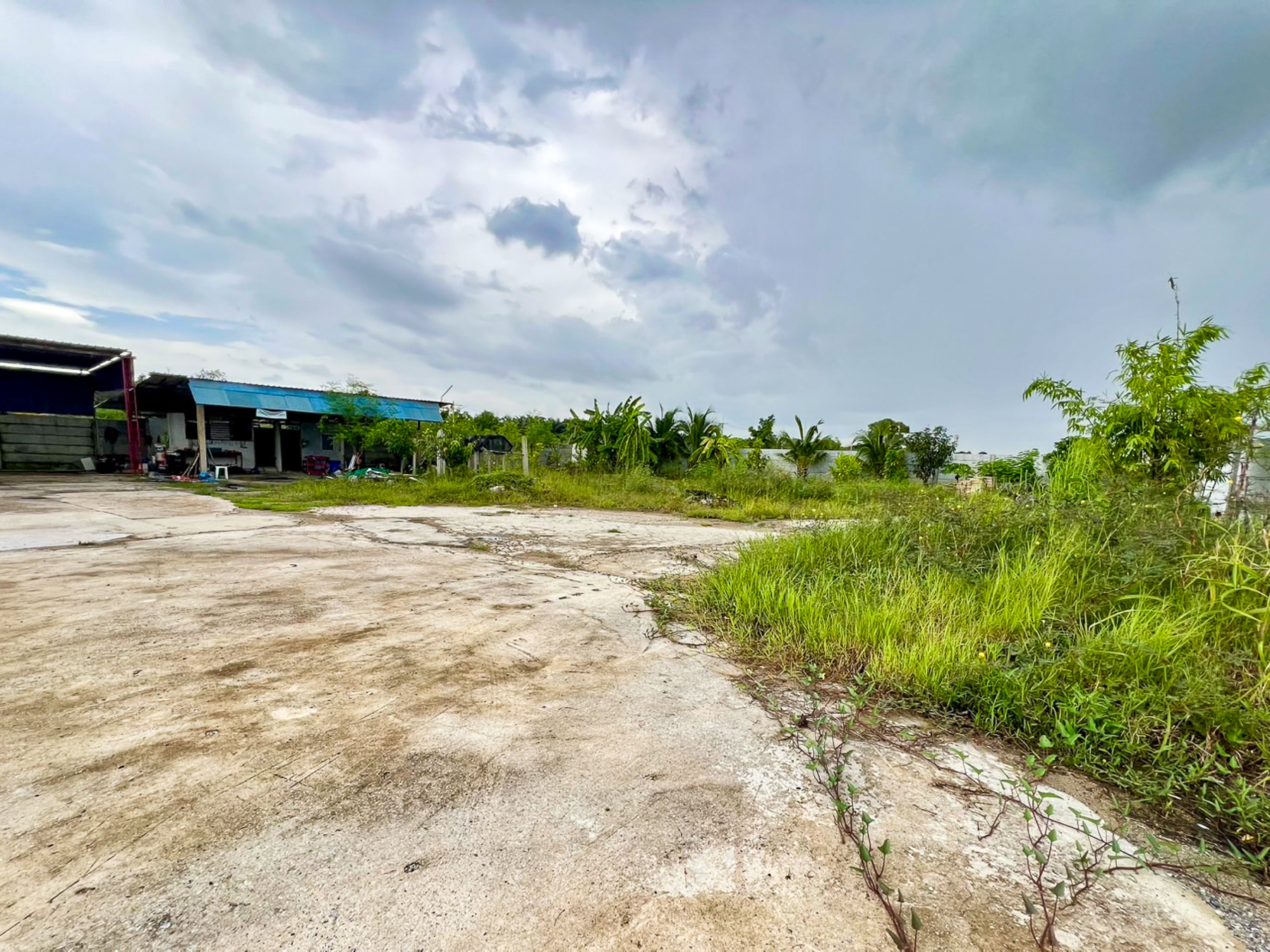 บ้านสวน 1 ไร่ ใกล้กรุงเทพ คลอง 8 หนองเสือ ปทุมธานี