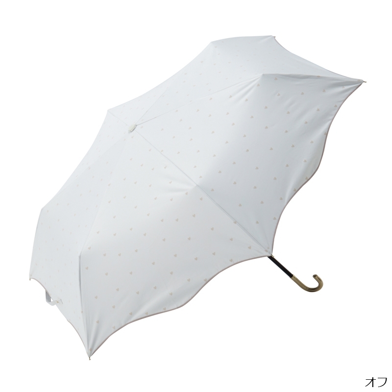 ร่ม Wpc Folding Umbrella (55 cm) stylish parasol สีขาว