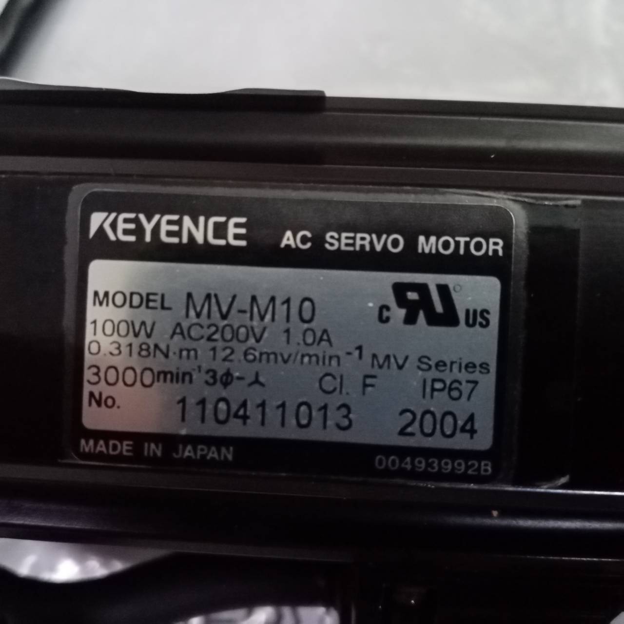 จำหน่าย MV-M10 MOTOR "KEYENCE"