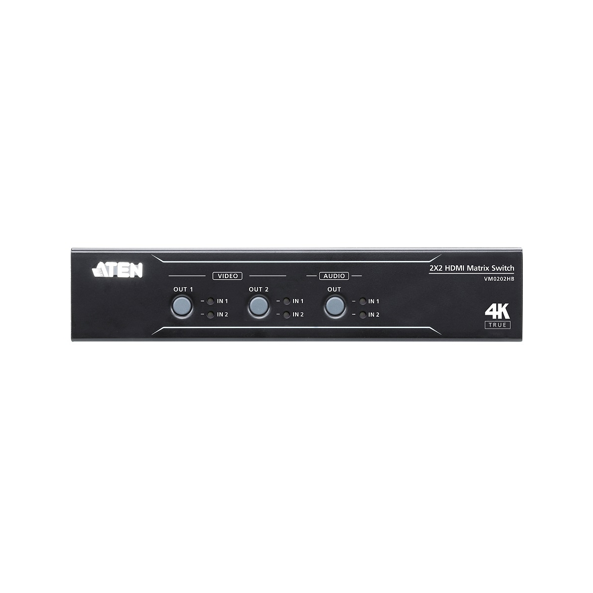 Aten VM0202HB 2 X 2 TRUE 4K HDMI MATRIX SWITCH WITH AUDIO DE-EMBEDDER