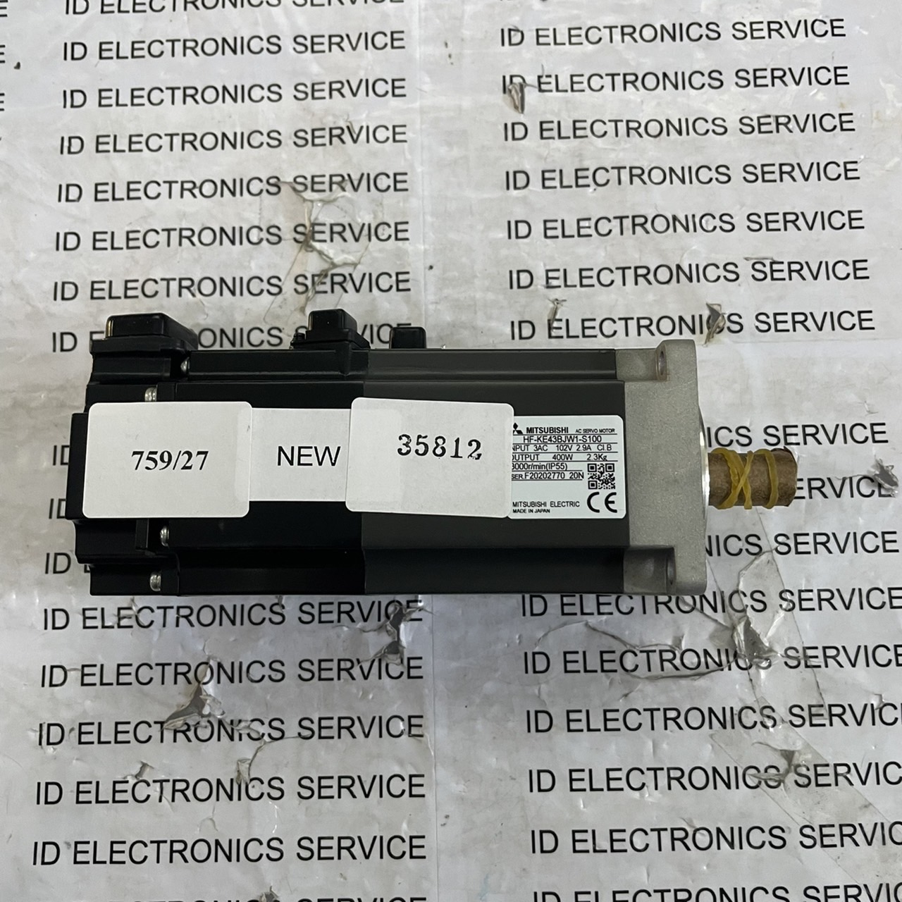 HF-KE43BJW1-S100 SERVO MOTOR "MITSUBISHI"