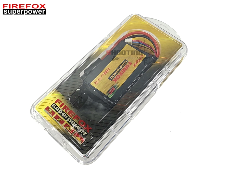 แบตลิโพ Firefox 20c 1300mAh 11.1v (สำหรับกล่องแบต)